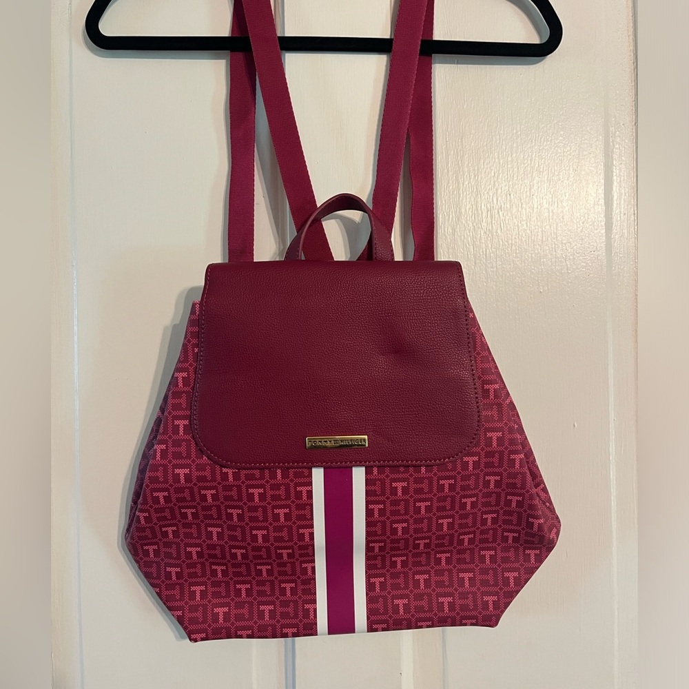 NWOT Pink Tommy Hilfiger Backpack
